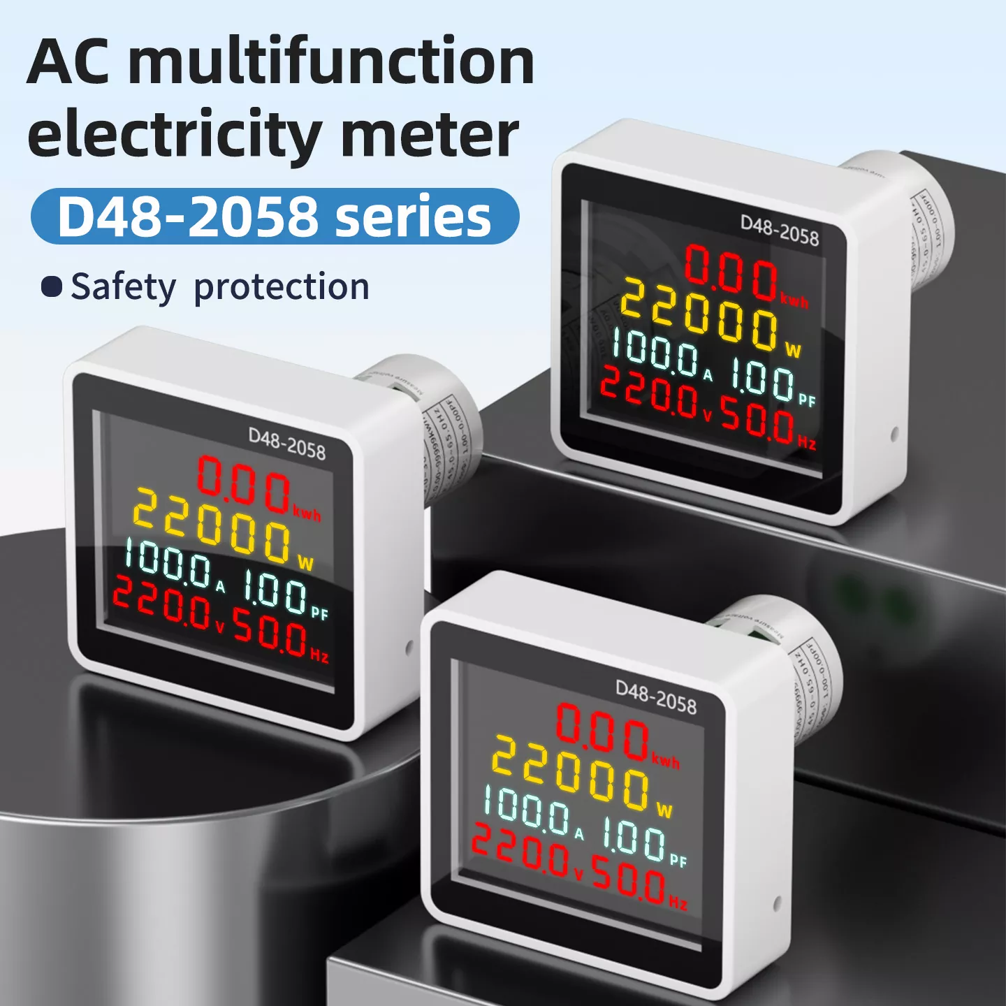 D48 2058 AC Multifunktionsmätare