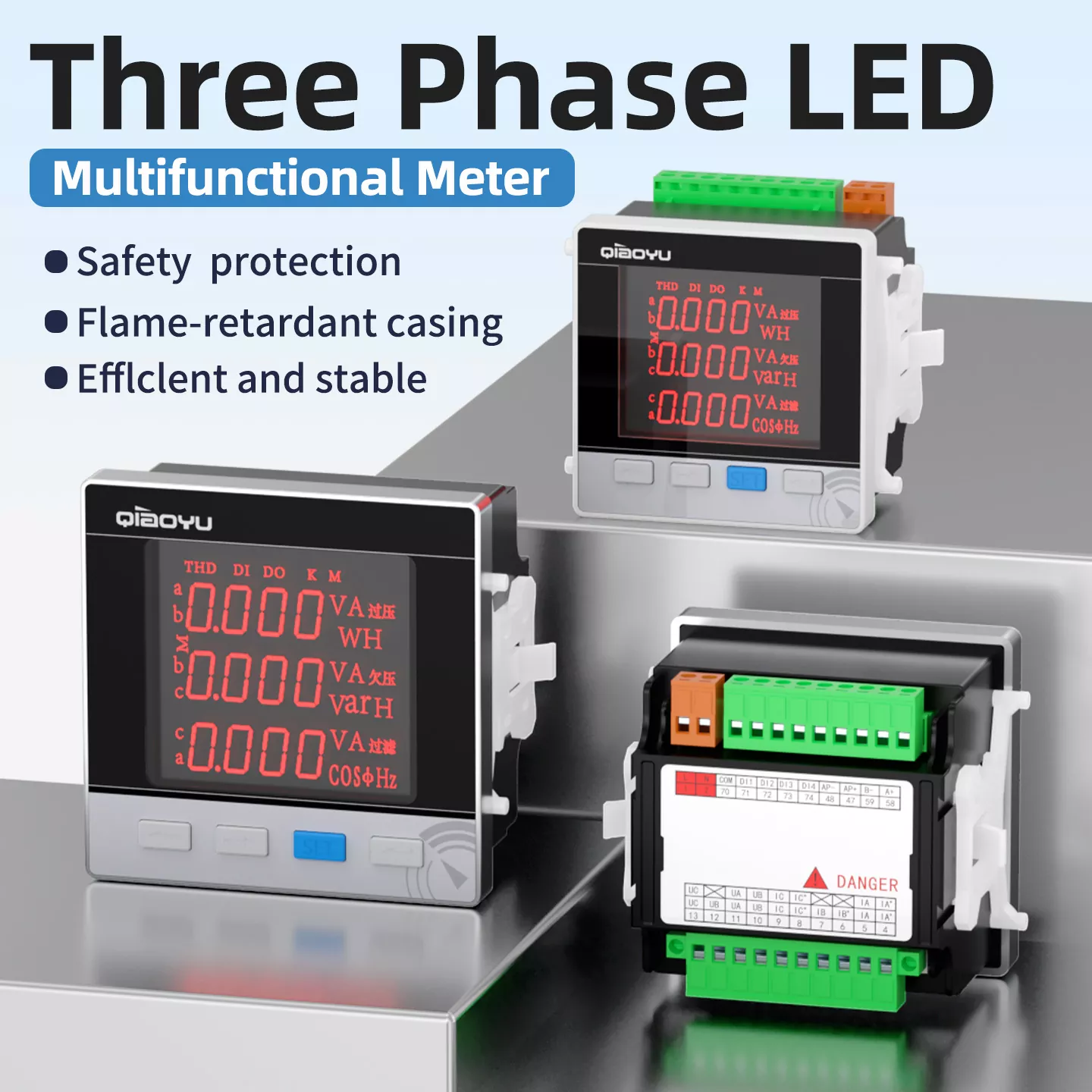 Trefas LED multifunktionsmätare